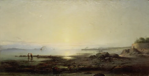 De Firth of Forth vanuit Cramond, 1864